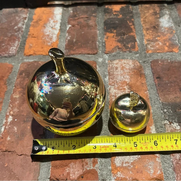 Vintage Avon Golden Apple Jars- EMPTY - Picture 7 of 7